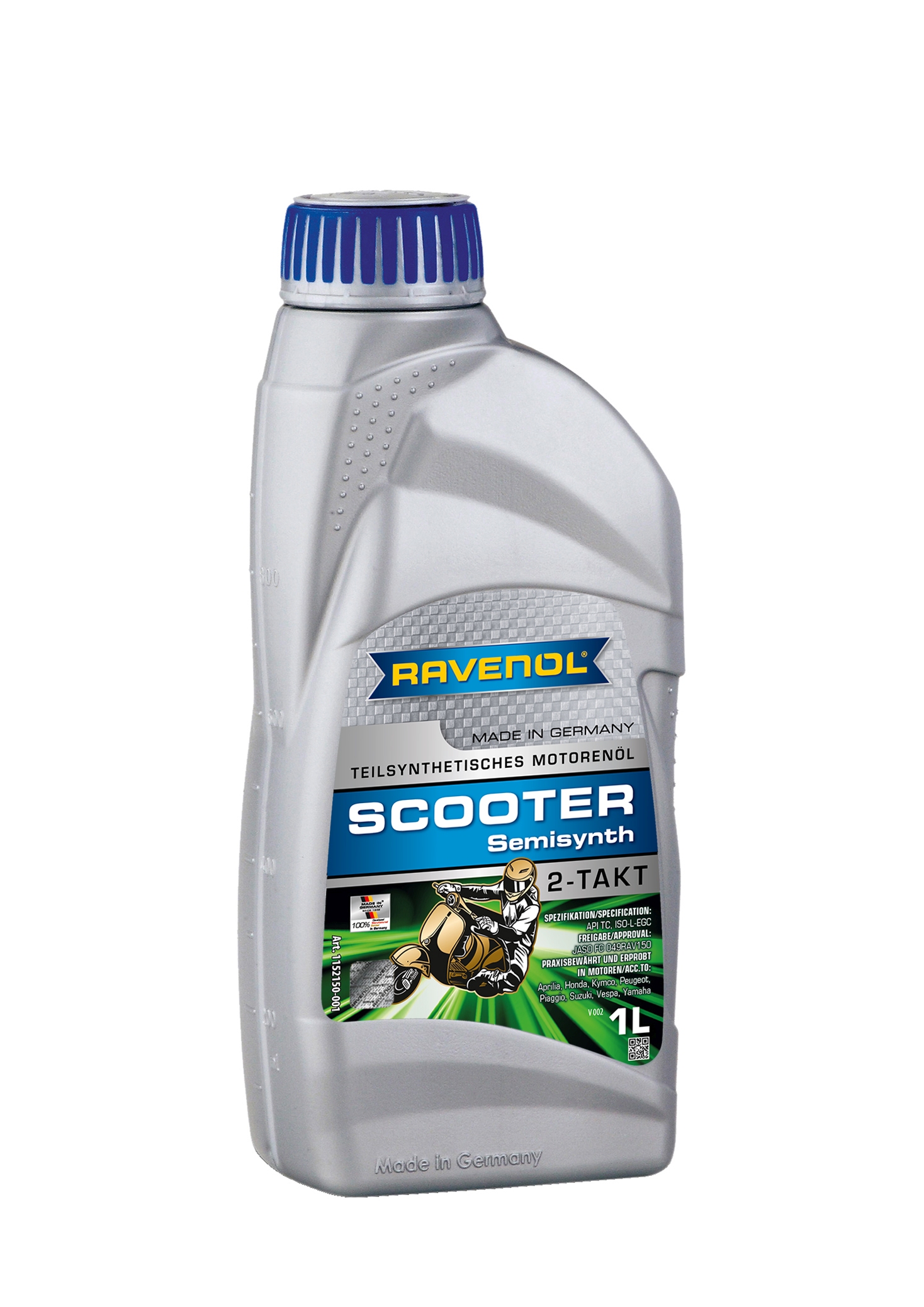 RAVENOL SCOOTER 2T Semi Synthetic Engine Oil